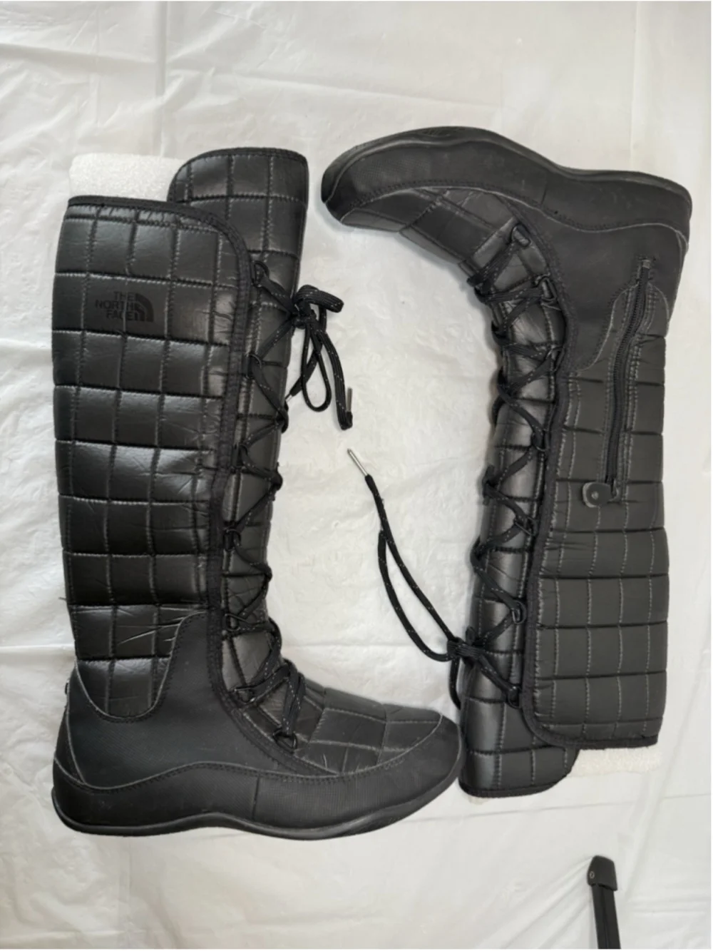 The North Face Svetlana Primaloft Insulated Quilted Winter Boots Black Sz 7.5 M